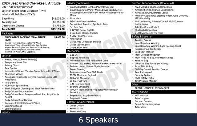 2024 Jeep Grand Cherokee L Altitude
