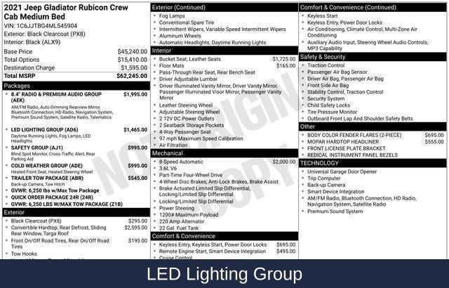 2021 Jeep Gladiator Rubicon