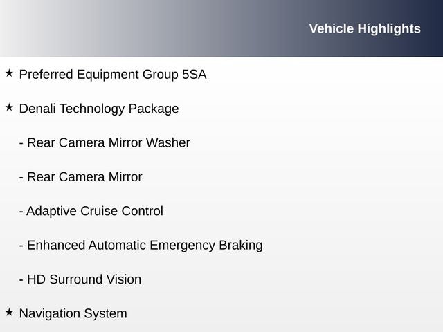 2023 GMC Acadia Denali