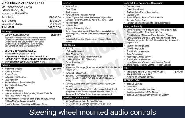 2023 Chevrolet Tahoe LT