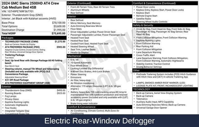 2024 GMC Sierra 2500HD AT4