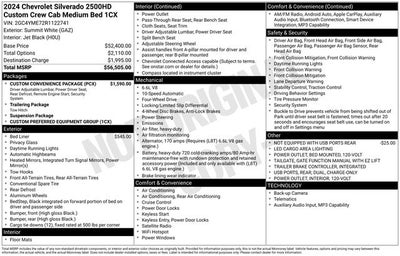 2024 Chevrolet Silverado 2500HD Custom