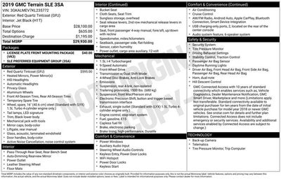 2019 GMC Terrain SLE