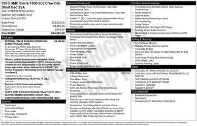 2013 GMC Sierra 1500 SLE