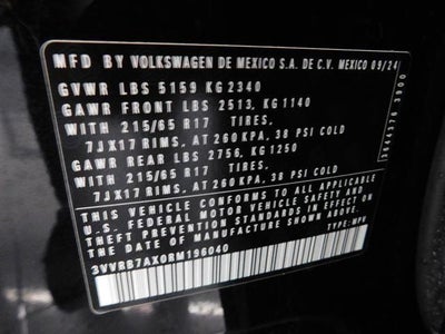 2024 Volkswagen Tiguan 2.0T S