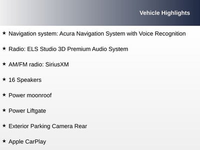 2019 Acura RDX A-Spec Package