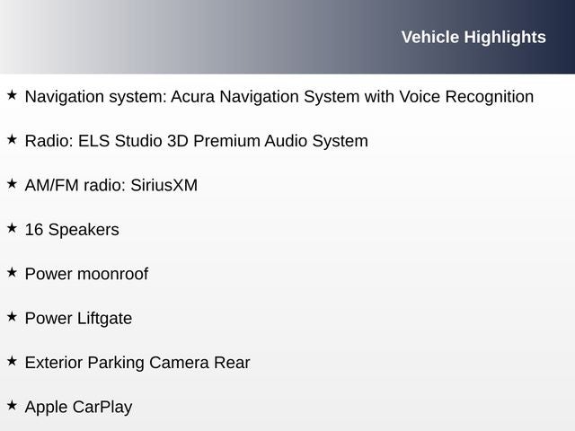 2019 Acura RDX A-Spec Package