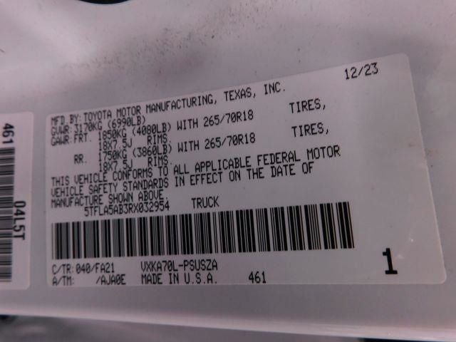 2024 Toyota Tundra SR5