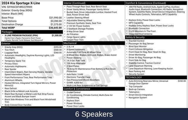 2024 Kia Sportage X-Line
