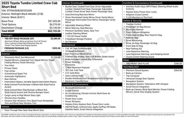 2025 Toyota Tundra Base