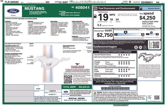 2025 Ford Mustang GT Premium