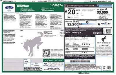 2023 Ford Bronco Base